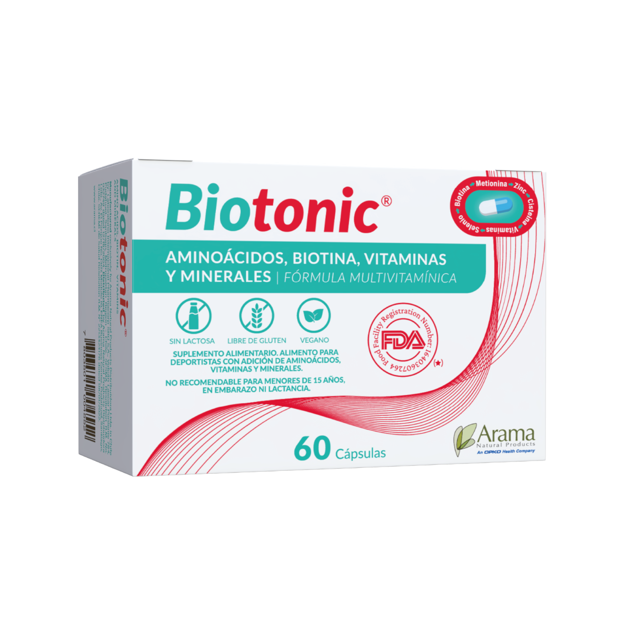 Biotonic ® Fórmula Multivitamínica | Arama Natural Products® Chile